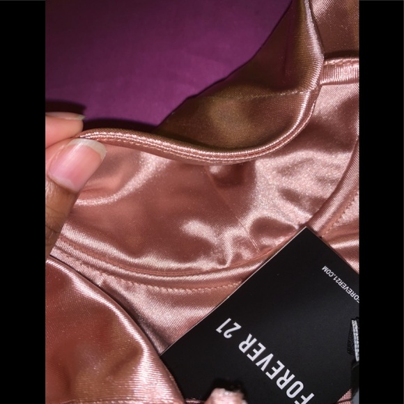 Forever 21 Blush Satin Dress 👗 - Picture 7 of 7